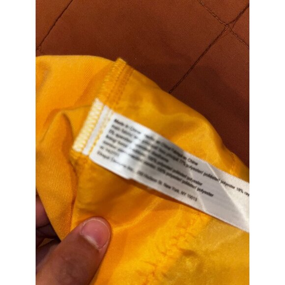 Eloquii Yellow Pleated Wide-Leg Polyblend Women's Pants Size 20 - Picture 9 of 12